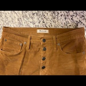 Madewell Cali Boot Corduroy Flare Pants